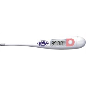 BABYMAD DIGITAL BASAL BODY TEMPERATURE OVULATION TEST THERMOMETER + BBT CHART