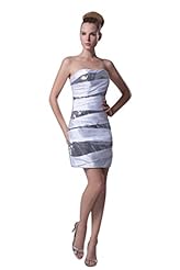 Sheath Satin Sweetheart Cocktail Evening Dress/Prom Dress/Mini Dress 