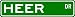 HEER Street Sign ~ Personalized Family Lastname Sign ~ Gameroom, Basement, Garage Sign **