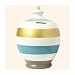 Terramundi Money Pot - Cream, Blue & Gold Stripes (A6)