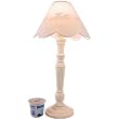 Bebe Hand embroidered French decorator lamp and shade imported from France