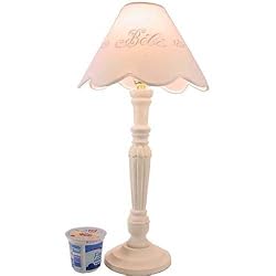 Bebe Hand embroidered French decorator lamp and shade imported from France