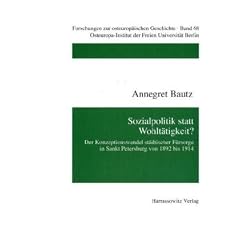 Sozialpolitik statt Wohlt�tigkeit?