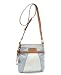 Tignanello X-Body Touchable White Multi Leather Messenger