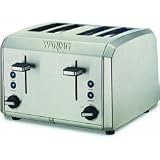 Waring WT400 Professional 4-Slice Toaster, Brushed Stainless Steel