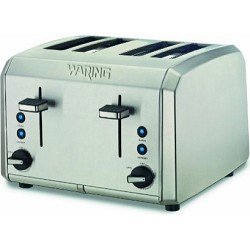 Waring WT400 Professional 4-Slice Toaster - Brushed Stainless Steel