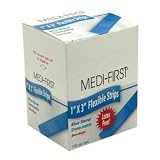Medique Blue Metal Detectable Woven Bandages 1x3 100/box