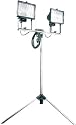 Teleskopstrahler 2x500w Schwarz/Alu