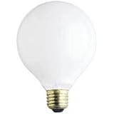 100 watt 120 volt G30 Medium Screw (E26) Base White Globe Decor Incandescent Westinghouse Light Bulb