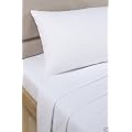 King Size, Extra Deep (16"), 300 Thread Count Egyptian Cotton Fitted Sheet, White by Viceroybedding