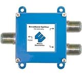Wilson Electronics 859959 700-2400 MHz Splitter with F Female Connector (Super Splitter)
