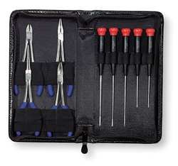 Westward 4PM19 Precision Tool Set, 9 Pc