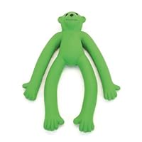 Coastal Pet Products DCP83519 Latex Rascals Long Legged Monkey Dog Toy, 16-Inch, Green