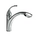 KOHLER K-10433-CP Forte Single Control Pullout Kitchen Sink Faucet with Color-Matched Sprayhead and Lever Handle, Polished Chrome