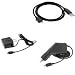Rapid Car Charger CLA + USB Sync Data Cable + Travel Home Wall Charger for Verizon LG VX9200 (ENV3) VX-9200 / VX11000 (ENV TOUCH) VX-11000