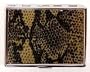 Outer Rebel Fashion Flasks & Smoking Accessories- Python Stainless Steel Cigarette/ID Case 100's Size