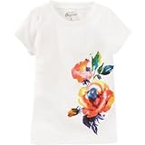 オシュコシュ OSHKOSH/ オシュコシュ オリジナル グラフィックティ アイボリー トップス半袖Tシャツ 7歳【並行輸入】