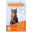 Advantage Once-A-Month Topical Flea Treatment for Cats 0-9 Pounds  (4 Applications)