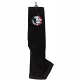 NCAA FSU Florida State Seminoles Embroidered Tri-Fold Golf Towel