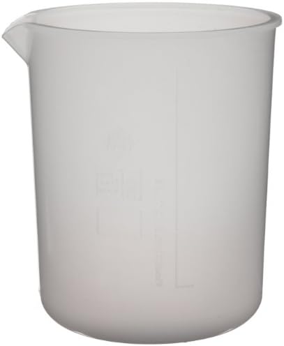 CapitolBrand CBV-V110905-CS Griffin Beaker, Molded, 100mL Graduation Interval, 500mL Capacity