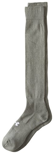 Under Armour Men's Heatgear Boot Socks (1-Pack), Foliage Green, Large