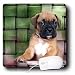 boxer17 - Dogs Boxer Brindle Boxer Puppy Mouse Pads