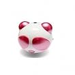 PINK PANDA Mini Portable Speaker 3.5mm Plug for iPods, iPhone 1G 2G 3G 3Gs, iPod Touch 1G 2G 3G, iPod Nano, iPod Video/Classic, iPod Shuffle, Zune, MP3, CD, DVD Players, Laptop Notebook Computer(Single Speaker (Many Colors Available))