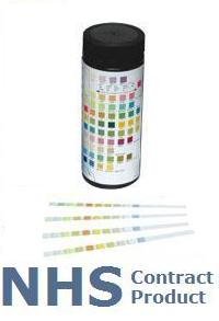 8 Parameter Urine Dip test 25 test strip pack