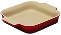 Le Creuset Stoneware 9 1/4-Inch Square Baking Dish, Red