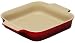 Le Creuset Stoneware 9 1/4-Inch Square Baking Dish, Red