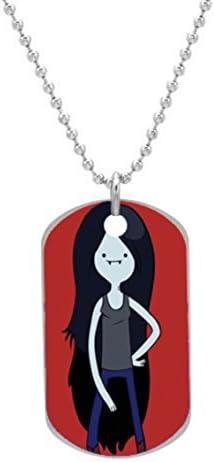 Adventure Time Marceline Vampire Princess Custom OvaL Dog Tag (Large Size) Pet Tag Cat Animal Tag