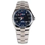 DownTown Men's Stainless Steel Watch w/Blue Face
