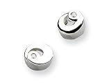 White Ice(tm) Sterling Silver Diamond Earrings