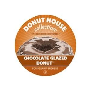 Donut House Chocolate Glazed Donut Coffee * 5 Boxes of 24 K-Cups*