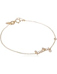 Shy by Sydney Evan Lucky Bracelet with Diamond Bezel, 6.25"+Extender 0.50"