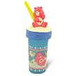 Care Bears Bottle -  12 Oz Plastic Tumbler with Straw - Care Bears Sculpted  Bottle