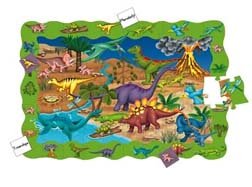 Childrens Toyshop  Toys : Learning Journey Find It! 50-pc. Puzzle Doubles Dinosaur Floor Game
