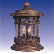 Maxim Lighting 30032CDSE - Santa Barbara Trisyn 3 Light Outdoor Deck Lanterns - 30032CDSE by Maxim Lighting