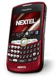 Nextel Blackberry Curve 8350i Red