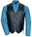 TOURMASTER/CORTECH LEATHER VEST w/LACE SIZE:XLG
