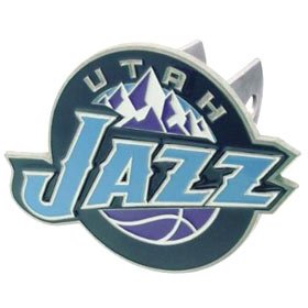 Utah Jazz Logo Trailer Hitch Cover - BASKETBALL Sports Merchandise
