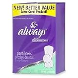 Always CleanWeave Pantiliners, Long with Unscented - 40 pads/pack, 12pack