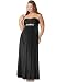 Ruby Rox Plus Size Strapless Rhinestone Dress