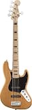 Squier Vintage Modified Jazz Bass V 5-String Electric Bass Guitar Natural