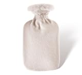 ファシーの湯たんぽ デラックス2L（フェイクファーホワイト）の画像