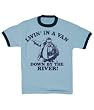 SNL Saturday Night Live Van Down by the River Light Blue T-Shirt