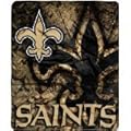 NFL Licensed Royal Plush Raschel Fleece Throw Blanket