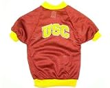 Sports Enthusiast University of Southern California (USC) Lisenced Mesh Dog Shirt (Medium)