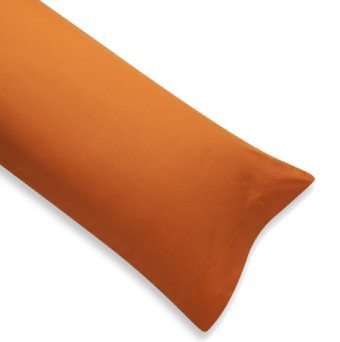 Lalabe Pillow Case for 20x54 Body Pillow - Orange