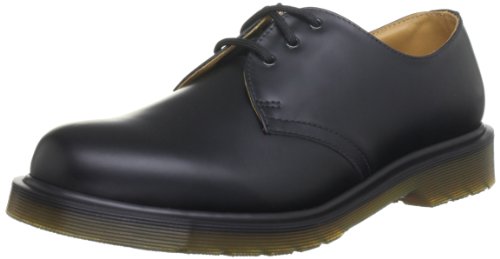 Dr. Martens Adult's 11839002 original 3 eyelet shoe 1461 Black 10 UK